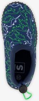 Kinder waterschoenen met dino print blauw - Maat 27 - Uitneembare zool