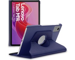 ebestStar - Hoes geschikt voor Lenovo Tab M11, Roterende Etui, Case, 360° Draaibaar hoesje, Donkerblauw