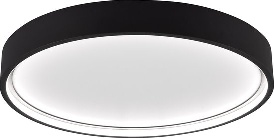 Briloner Verlichting - LED plafondlamp met middenlicht, warm witte lichtkleur, afzonderlijk schakelbare LED plafondlamp, geheugenfunctie, draaibare woonkamerlamp, zwart 3546-015