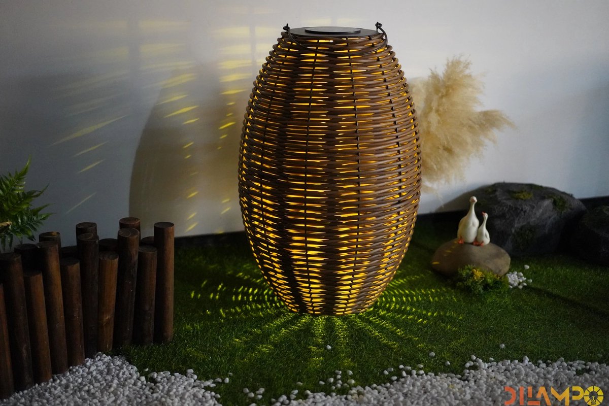 DILAMPO - DONIKOLU Lamp met Led Verlichting - SOLAR -TUINVERLICHTING
