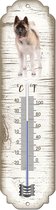 Thermometer: Amerikan Akita | Hondenras | Temperatuur binnen en buiten | -25 tot +45C