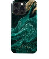 BURGA Telefoonhoesje voor iPhone 15 PRO MAX - Schokbestendige Hardcase Hoesje - Emerald Pool