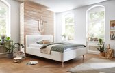 Meise - Tweepersoonsbed Dalila teddystof - 160x200 - Wit
