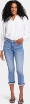 NYDJ Chloe Capri Cuff Jeans Bleu Moyen Premium Denim | Rivage du croissant