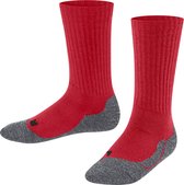 FALKE Active Warm dik ademend wol functioneel materiaal sokken kinderen rood - maat 39-42