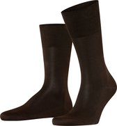 FALKE Tiago business & casual organisch katoen sokken heren bruin - Maat 39-40