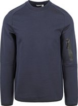 Bjorn Borg - Tech Sweater Navy - Heren - Maat XXL - Regular-fit