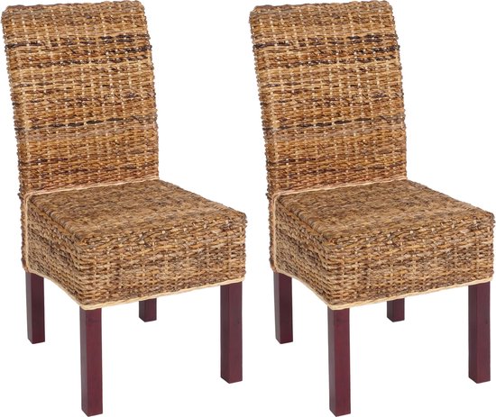 4 Stück Rattan Wicker Esszimmers tühle, Outdoor Indoor Patio Möbel Set mit Kisse 4 Stück Rattan Wicker Esszimmers tühle, Outdoor Indoor Patio Möbel Set mit Kisse