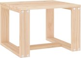 vidaXL Tuinbijzettafel 40x38x28,5 cm massief grenenhout