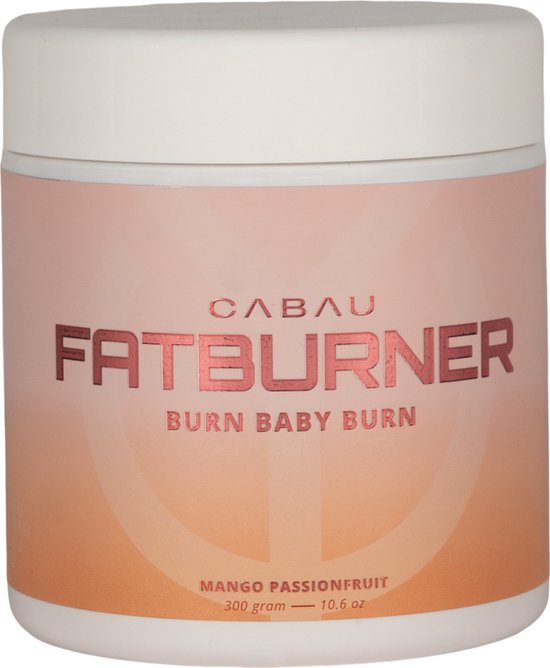 Foto: Cabau fatburner vetverbrander mango passionfruit stimuleert vetverbranding minder snoepen meer energie 300 gram