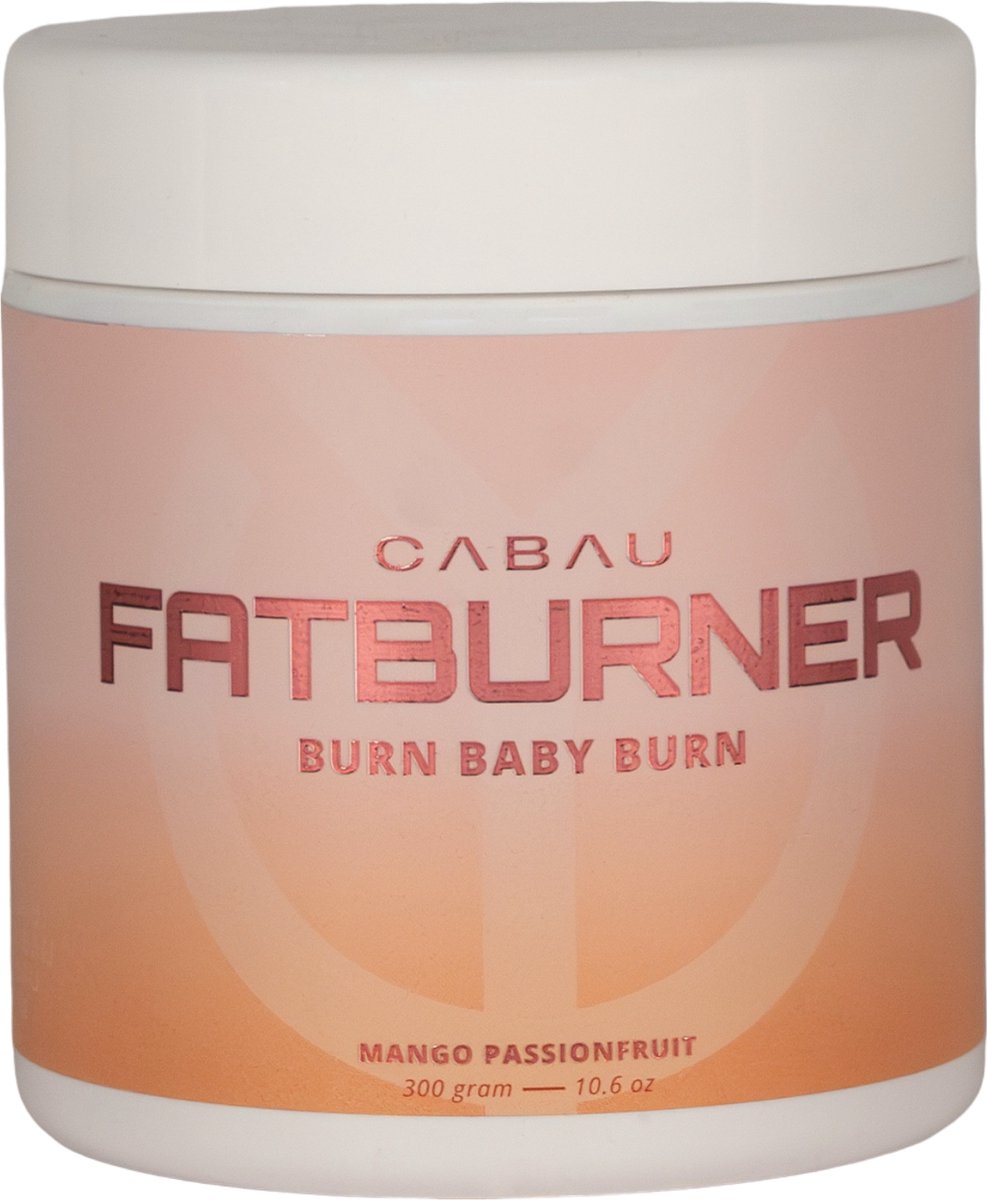 Goedkoopste Cabau - Fatburner / Vetverbrander - Mango Passionfruit - Stimuleert vetverbranding - Minder snoepen - Meer energie - 300 gram