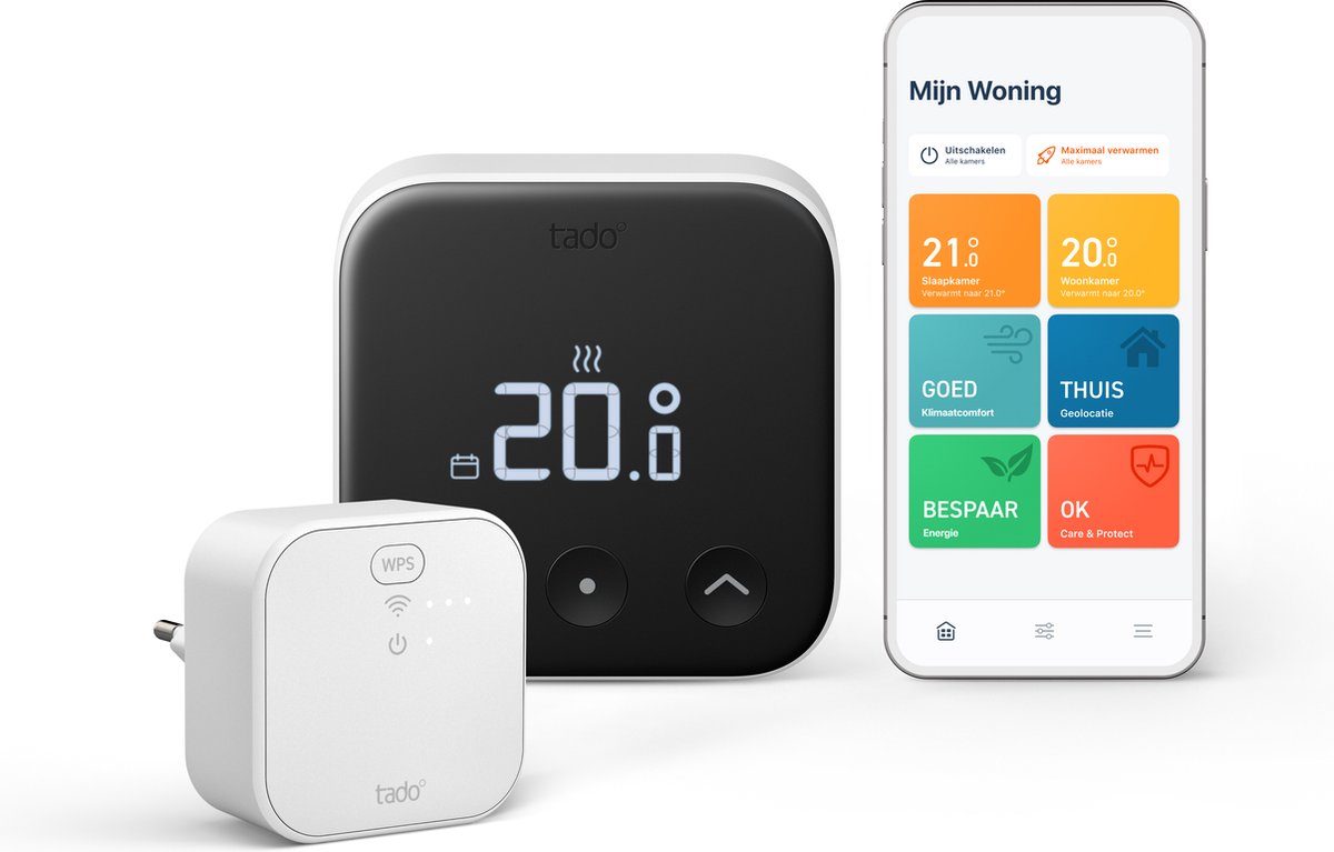 tado° Slimme Thermostaat X - Starterskit - Smart Thermostaat - incl. Matter...