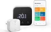 tado° Slimme Thermostaat X - Starterskit - Slimme Thermostaat - incl. Matter Bridge - Bedrade variant - Zwart/Wit