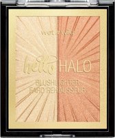 Wet 'n Wild - MegaGlo - Hello Halo Blushlighter - 1111565 After Sex Glow - VEGAN - Blush and Highlighter - 10 g