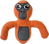 Klikkopers® - Gaming Knuffel - Gorilla Knuffel - Oranje - VR Game Knuffel - 25 cm