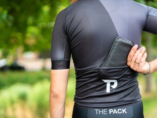 Valise The Pack Essentials Racing Rouge | Portefeuille de Sport - Imperméable - Sac de rangement pour vélo - Compartiment téléphone