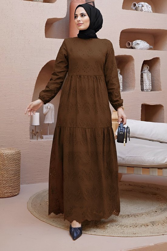 MODABOUT Lange jurk Abaya Hijab-jurk dames - NELB0007D4644KHV