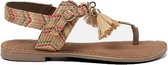 Lazamani 75.119 Sandalen - Dames - Bruin - Maat 39