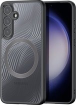 Dux Ducis Aimo Geschikt voor Samsung Galaxy S24 hoesje - magnetisch Backcover case - Zwart