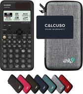 CALCUSO Pack de base gris clair avec calculatrice Casio FX-991CW