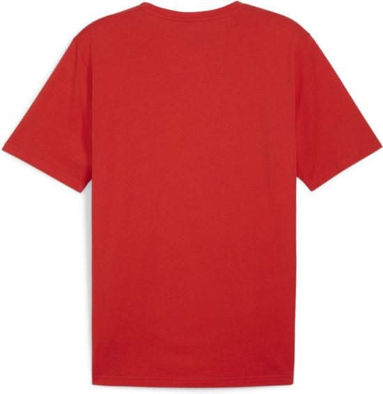Puma Teamrise T-Shirt Heren - Rood | Maat: L