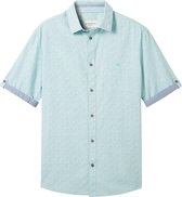 Tom Tailor Overhemd Overhemd Met Print 1041367xx10 35427 Mannen Maat - XL