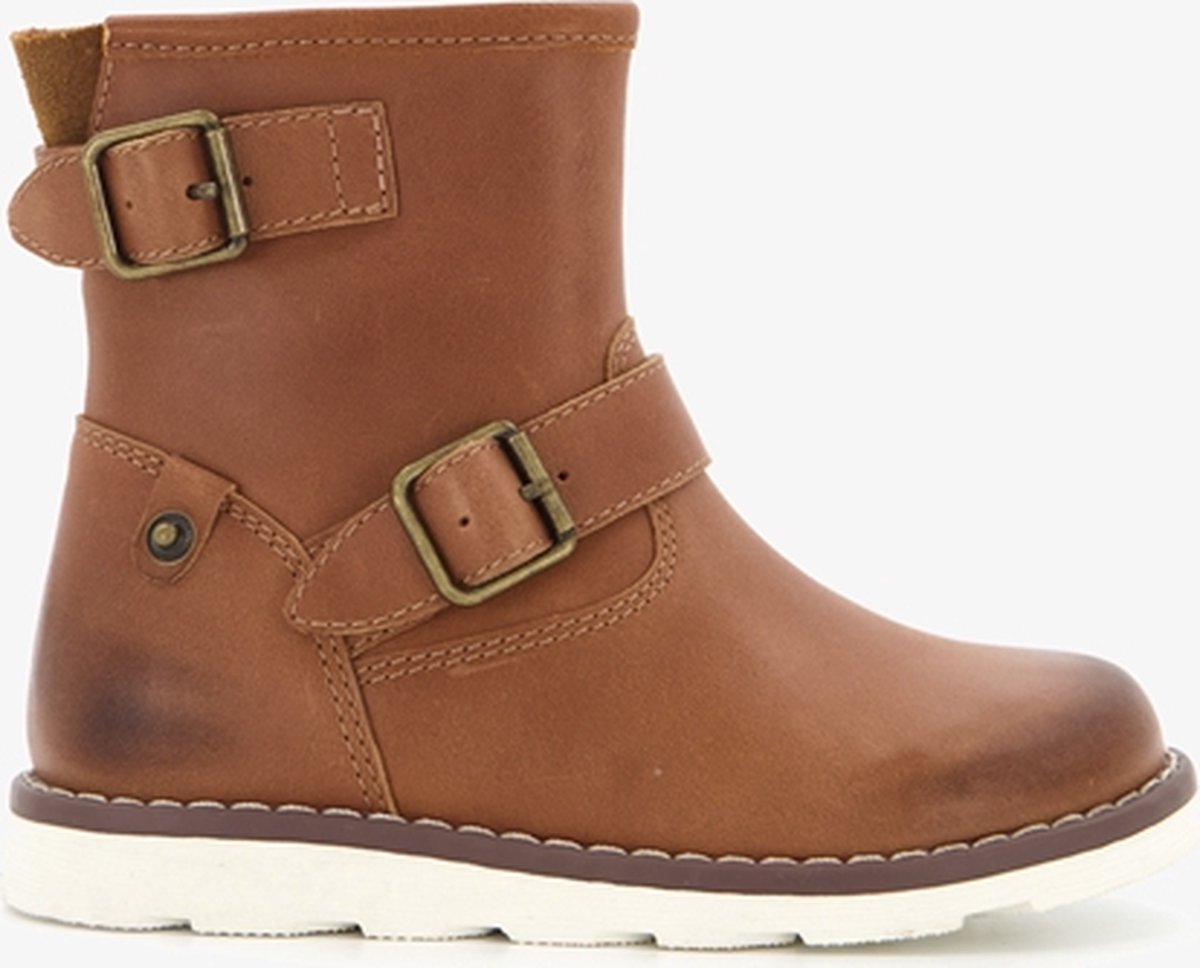 TwoDay leren jongens boots cognac Maat 22 bol