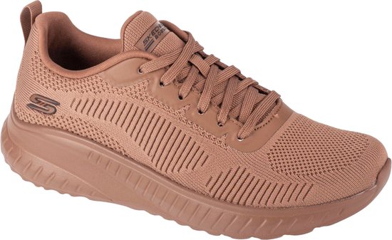 Skechers Bobs Squad Chaos - Face Off 117209-CLAY, Vrouwen, Bruin, Sneakers, maat: 41