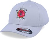 Hatstore- Kids Donut Grow Up Silver Flexfit - Kiddo Cap Cap