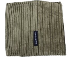 Dog's Companion Hoes Hondenkussen / Hondenbed - L - 115 x 85 cm - Olive Giant Ribcord