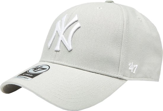 47 Brand New York Yankees MVP Cap B-MVPSP17WBP-GY, Unisex, Grijs, Pet, maat: One size