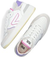 HUB Smash Lage sneakers - Leren Sneaker - Dames - Wit - Maat 40