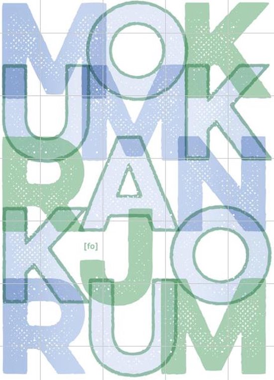 IXXI Mokum Krankjorum - Wanddecoratie - Typografie en quotes - 100 x 140 cm