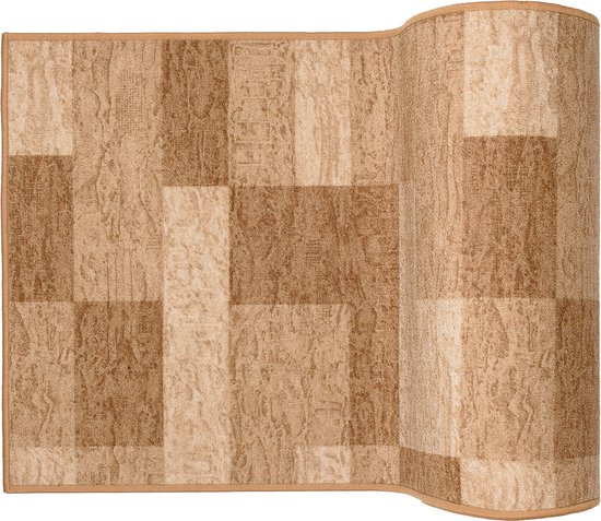 Tapiso Anti-Slip Caoutchouc Caoutchouc Tapis Tapis Beige Tapis Taille- 80x1500