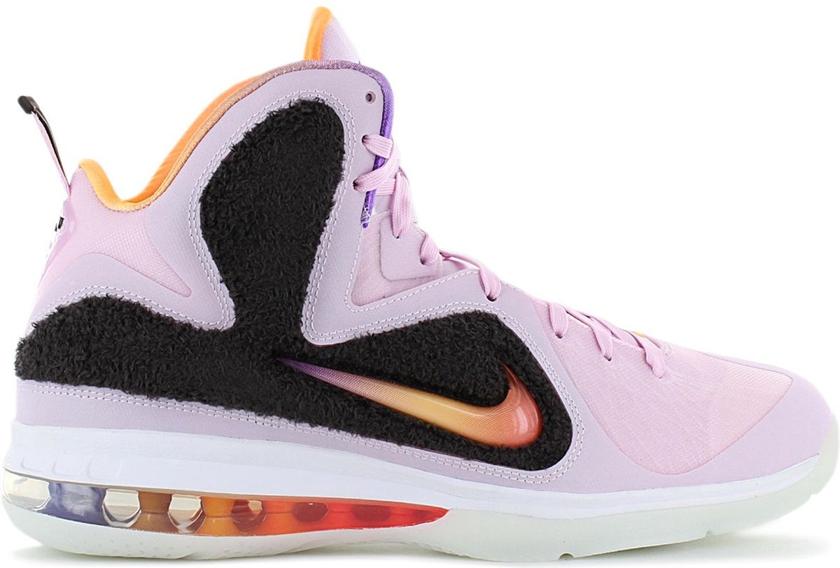 Nike LeBron 9 IX King of LA Heren Basketbalschoenen Sport Schoenen Sneakers DJ3908-600 Roze