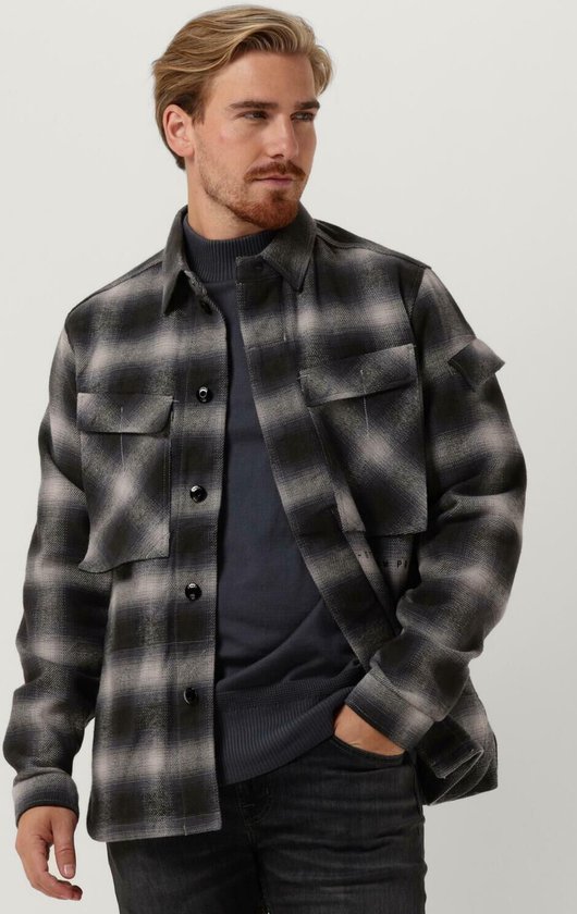 G Star Raw Mysterious Overshirt Overhemden Heren Beige Maat M bol
