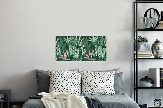 Stickers muraux - Sticker Foil - Plantes - Jungle - Feuilles - Tropical -  40x60 cm 
