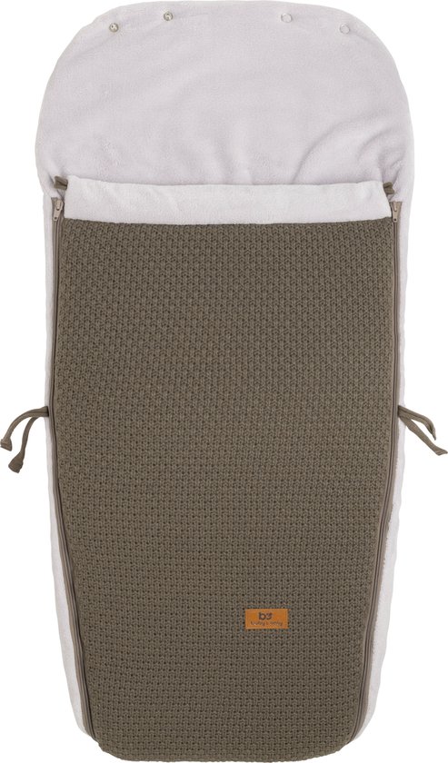 Baby's Only Voetenzak buggy - Buggyzak Robust - Taupe - Geschikt voor 3-puntsgordel