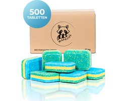Mapache Vaatwastabletten – 500 Stuks – 3-Laags – All-in-One