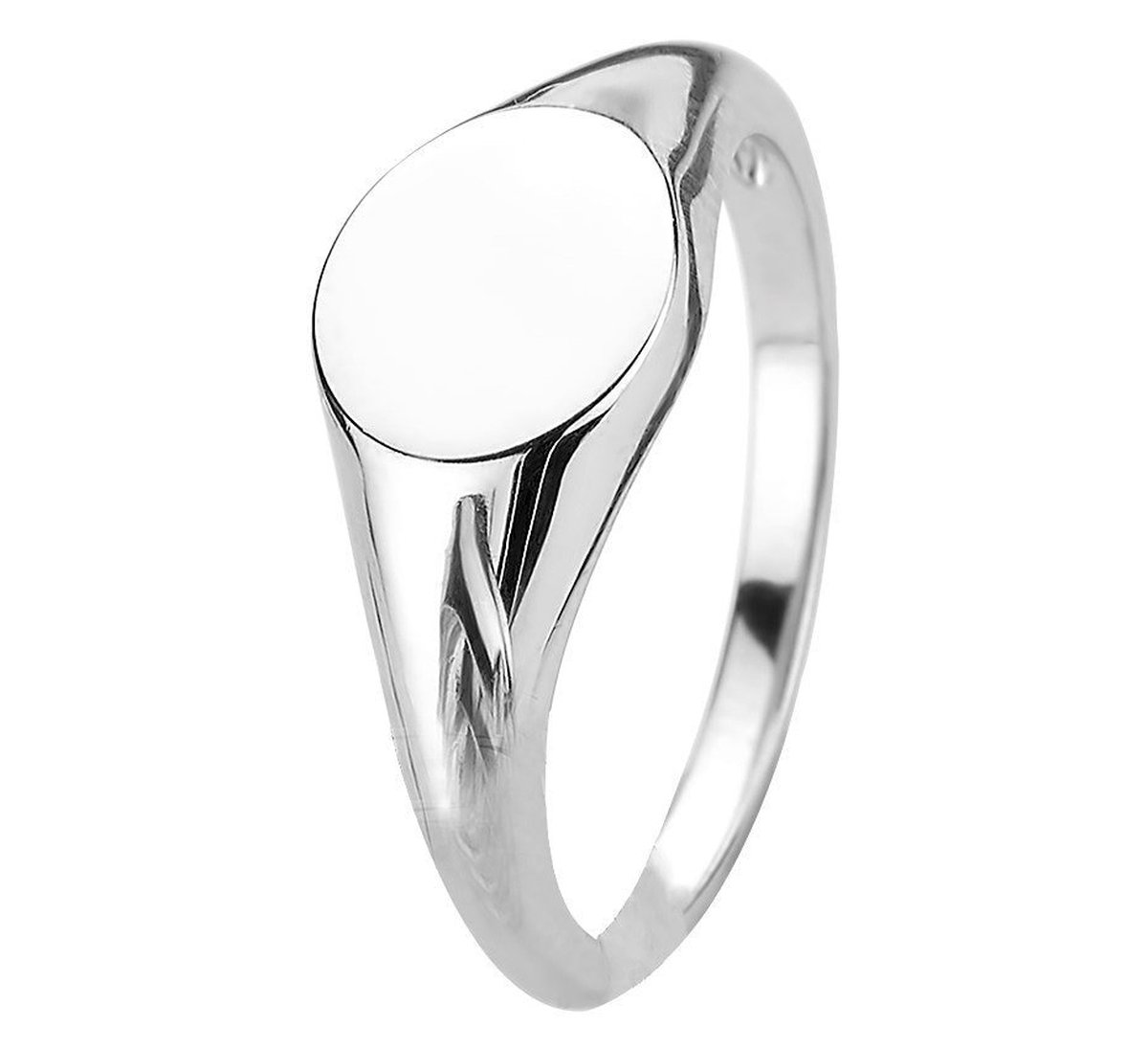 Zilver Gerhodineerde Graveerring 1330213 17.25 mm (54)
