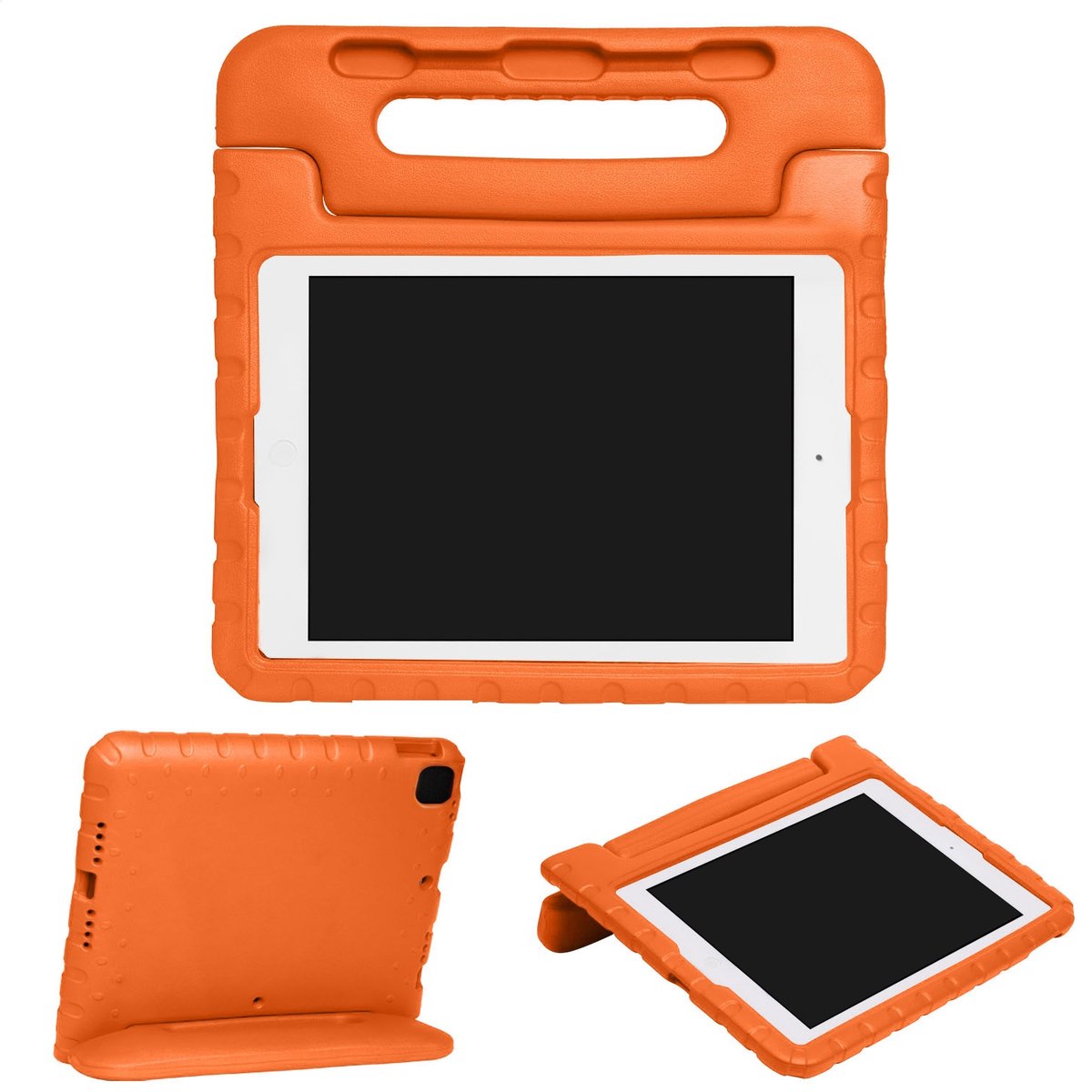 Apple iPad Pro 11 (2022) Hoes - Xccess - Kids Guard Serie - EVA Schuim Backcover - Oranje - Hoes Geschikt Voor Apple iPad Pro 11 (2022)