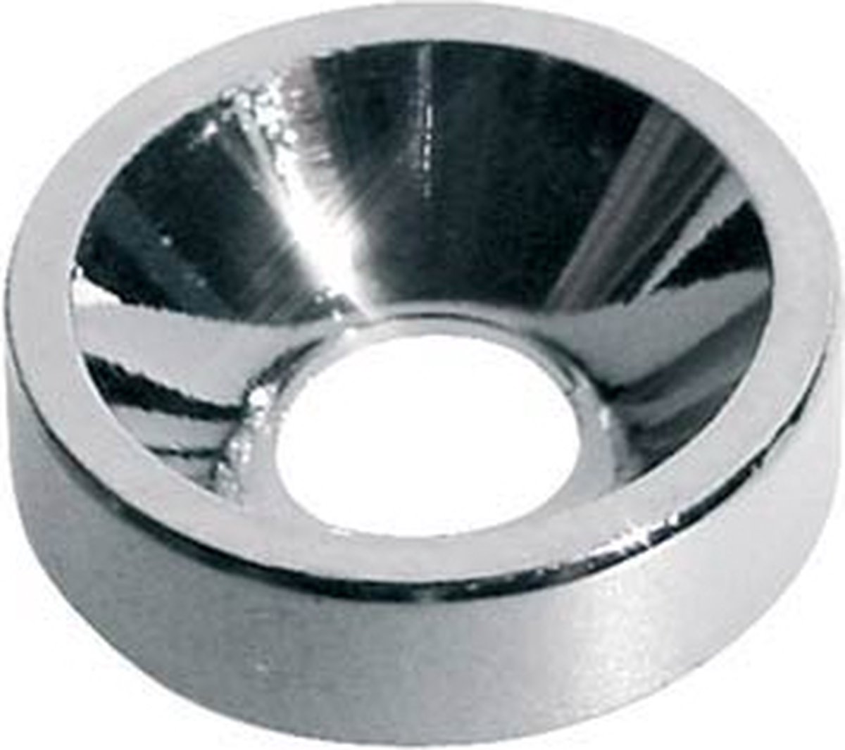 halsrevetten, chroom, 14,0mm, 4 stuks