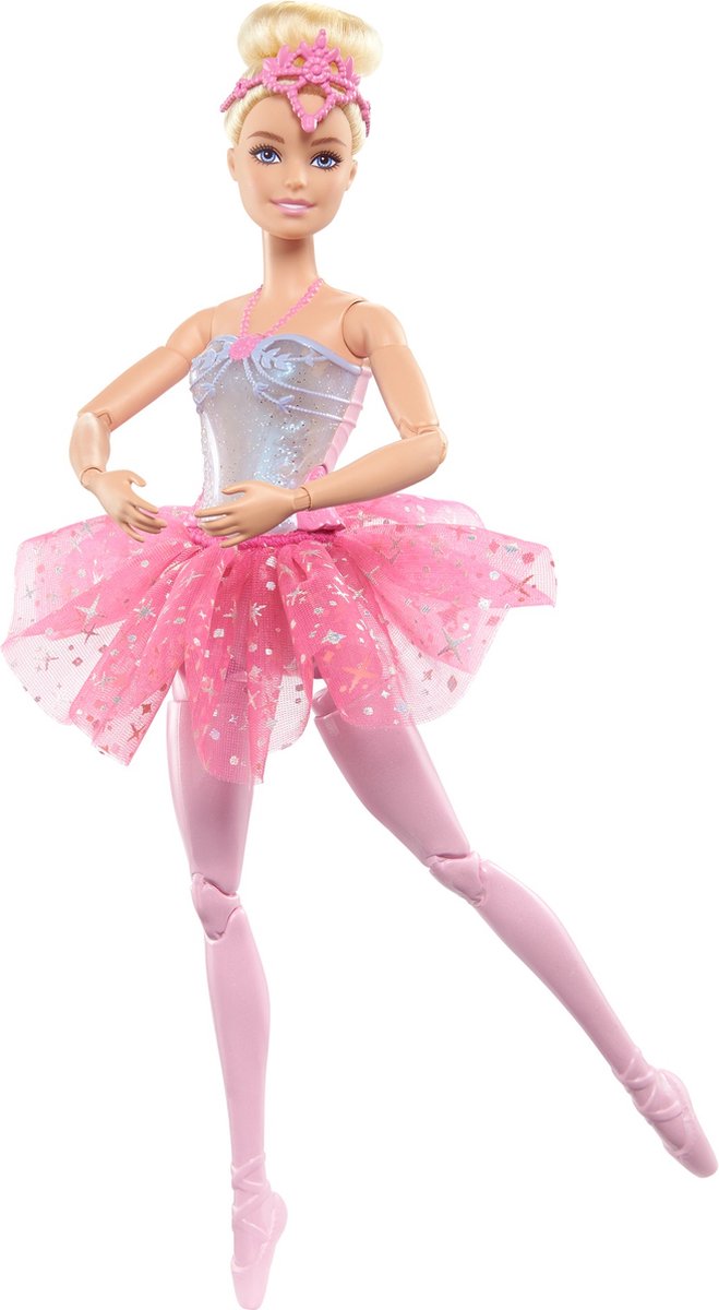 Barbie Dreamtopia - Barbiepop - Blonde ballerina met twinkelende lichten — afbeelding 4