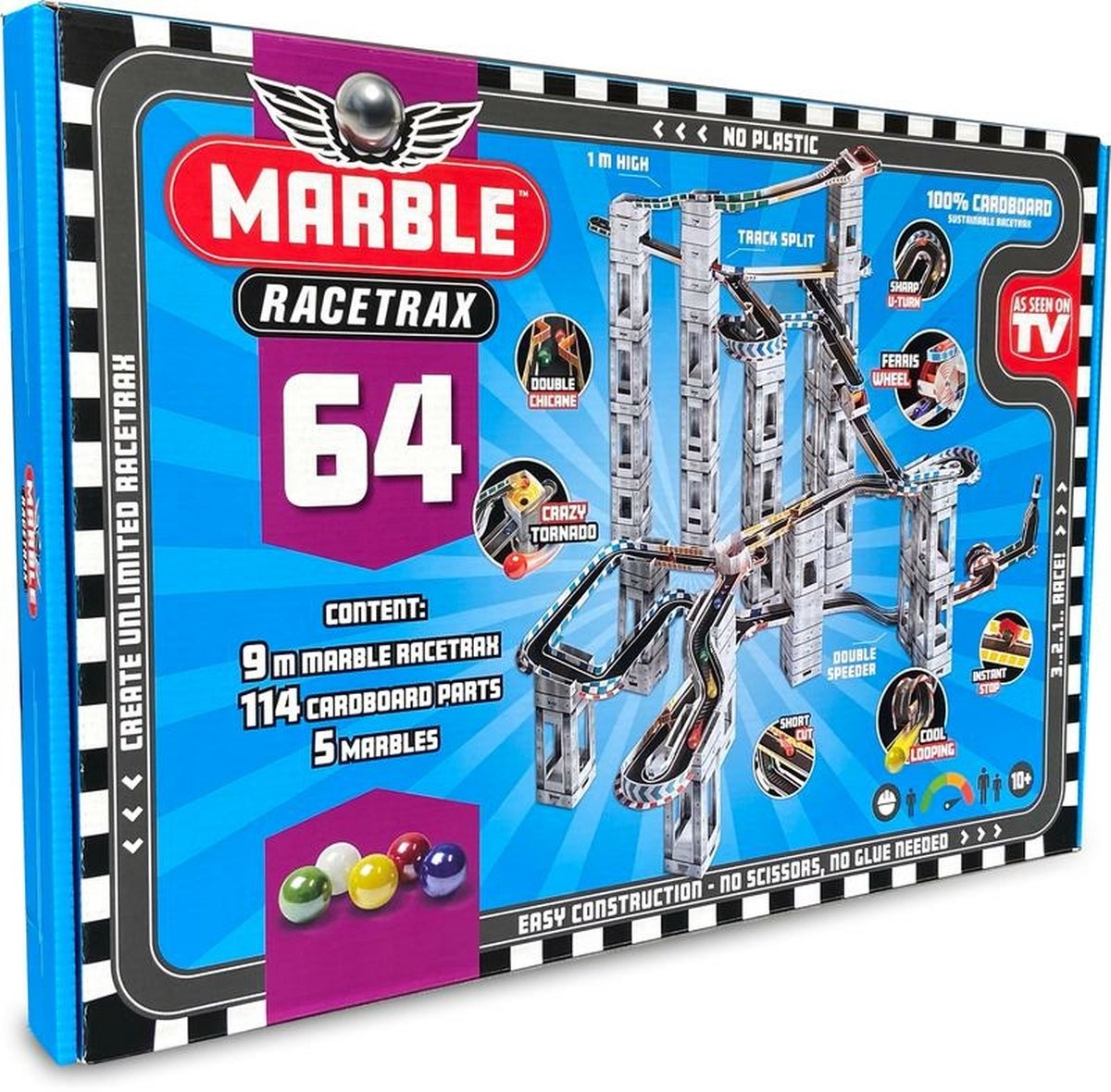 Vtech - Marble Rush Circuit A Billes - Ultimate Set Electronic Xl100e à  Prix Carrefour