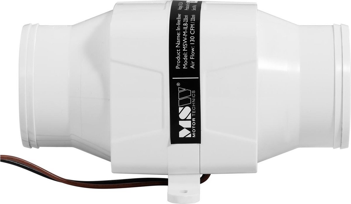 MSW Ventilator In-line - 14 m/s