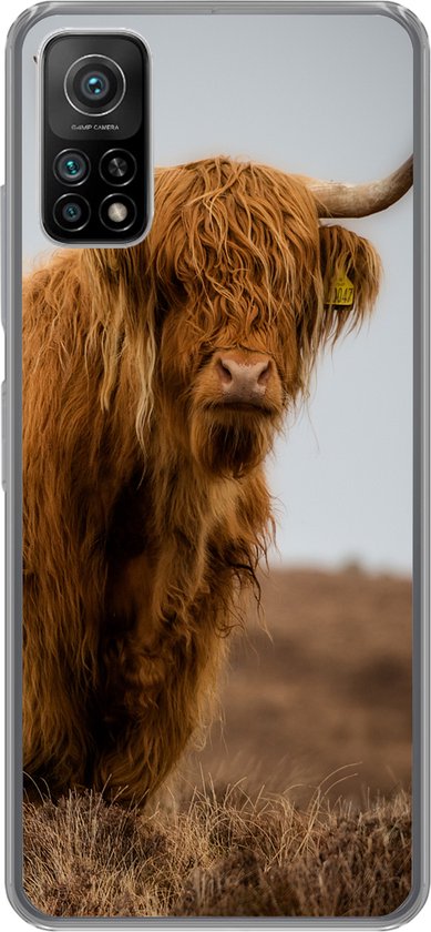 Xiaomi Mi 10T 5G - Highlander écossais - Dune - Herbe - Coque de téléphone en Siliconen