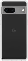 Hoesje Geschikt voor Google Pixel 7 Hoesje Siliconen Cover Case - Hoes Geschikt voor Google Pixel 7 Hoes Back Case - Transparant
