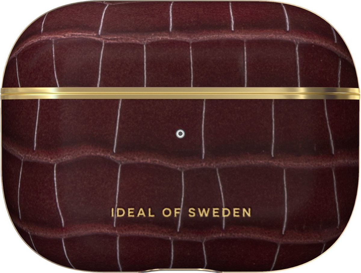Ideal of Sweden AirPods Case PU Pro Scarlet Croco