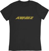 Ateez Gold - K-POP T-Shirt Zwart Maat XL - K-Drama Koreaans Muziek Ziggo