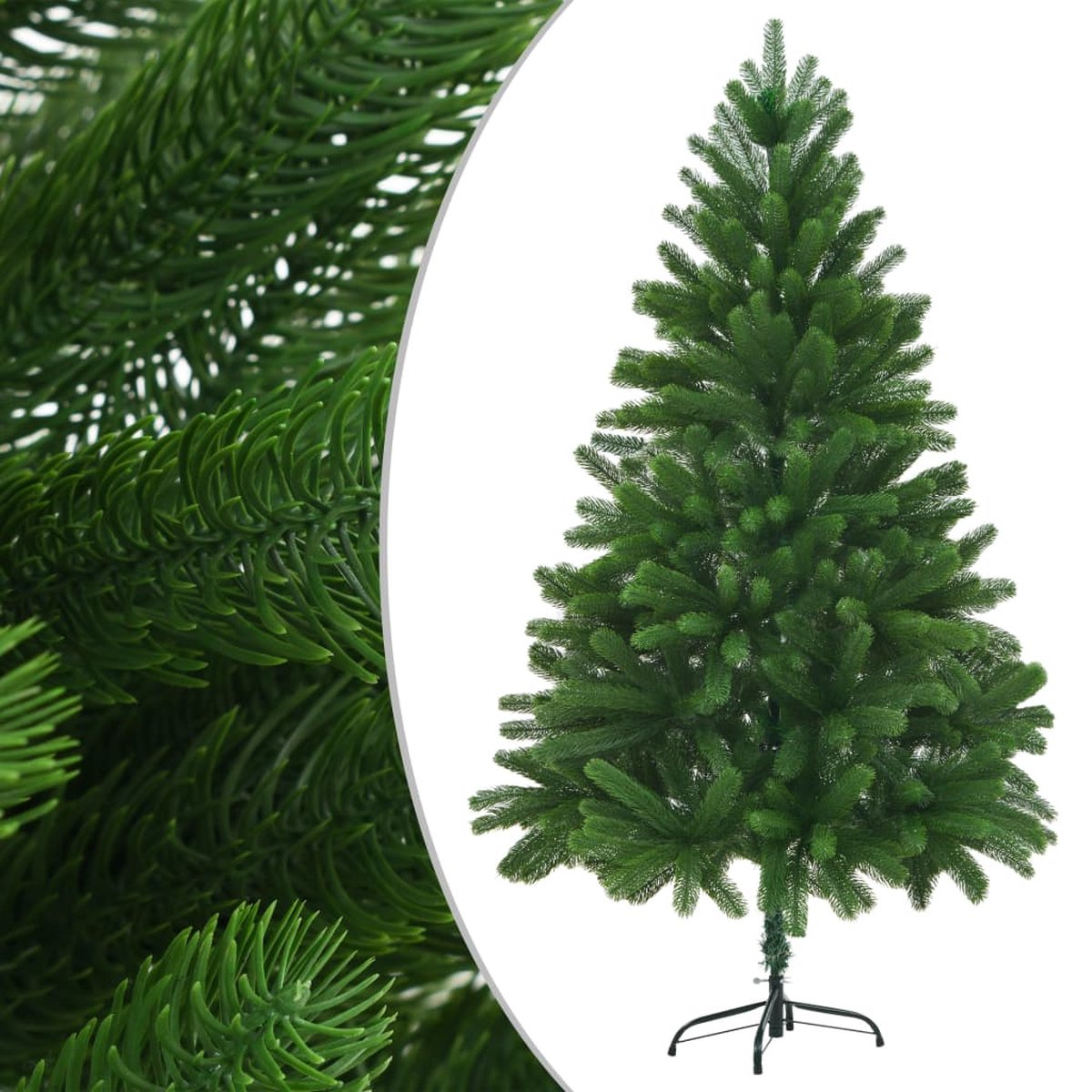 Prolenta Premium - Kunstkerstboom met levensechte naalden 210 cm groen